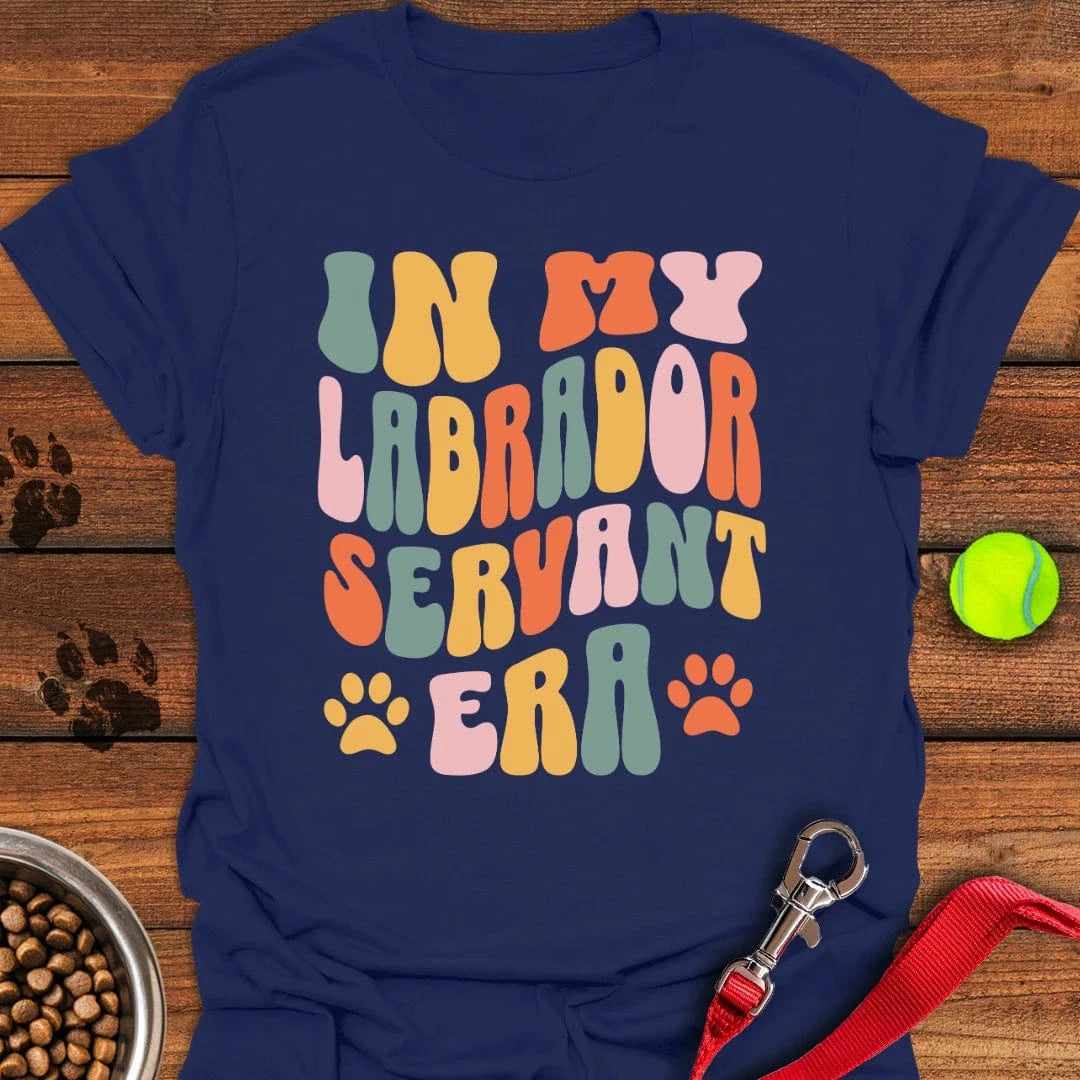 In My Labrador Servant Era T-Shirt Navy