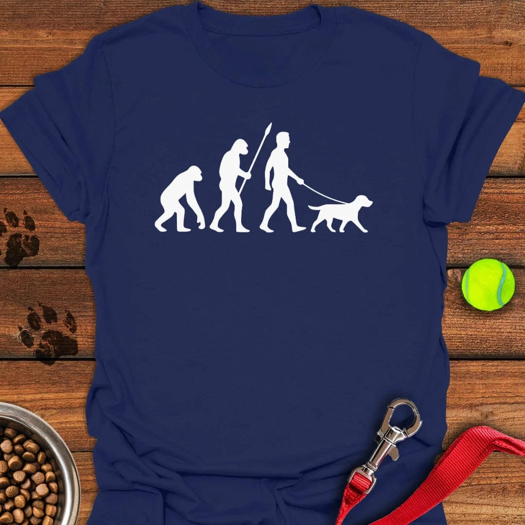 Labrador Evolution Walking T-Shirt Navy