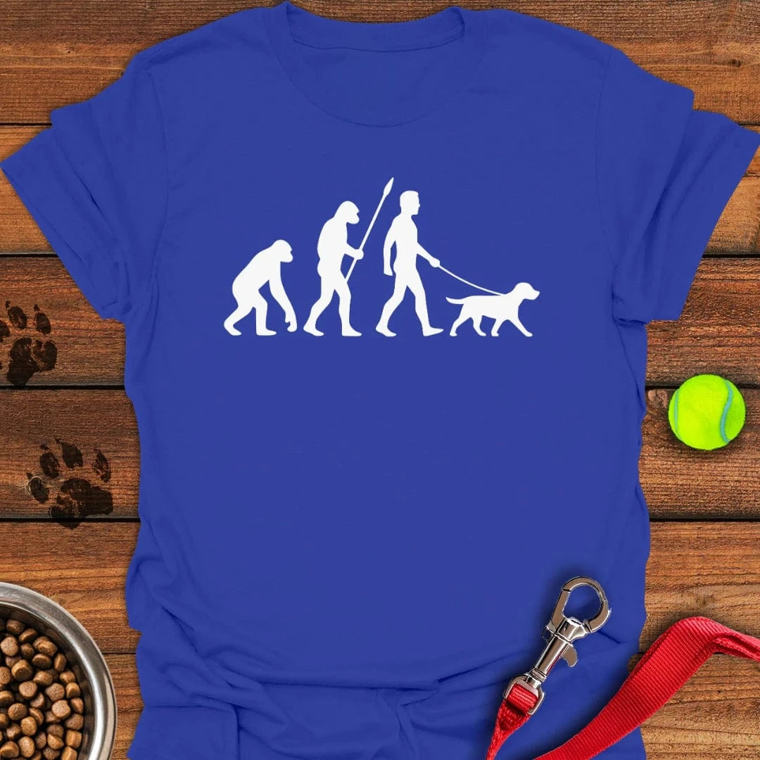 Labrador Evolution Walking T-Shirt Royal