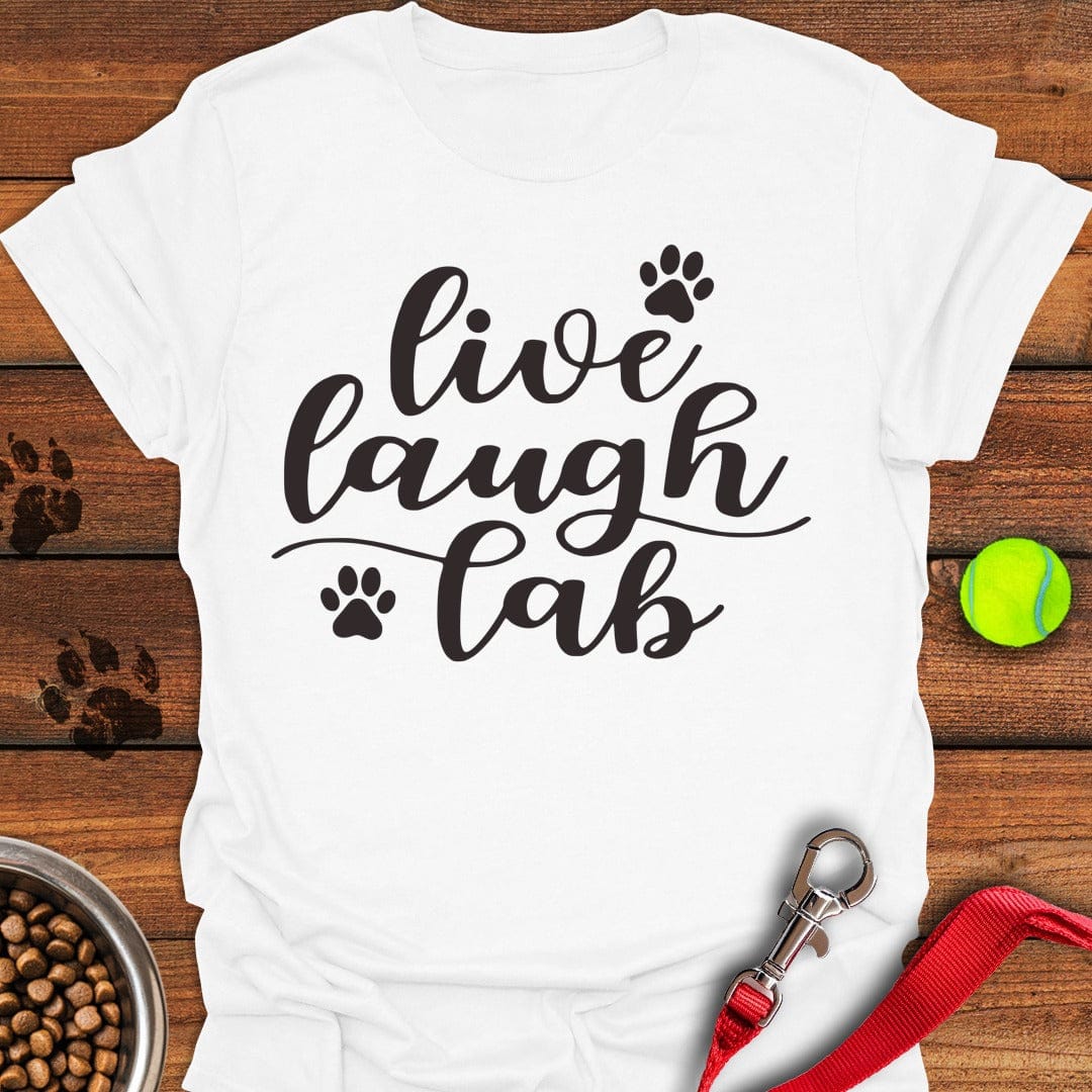 Live Laugh Lab White