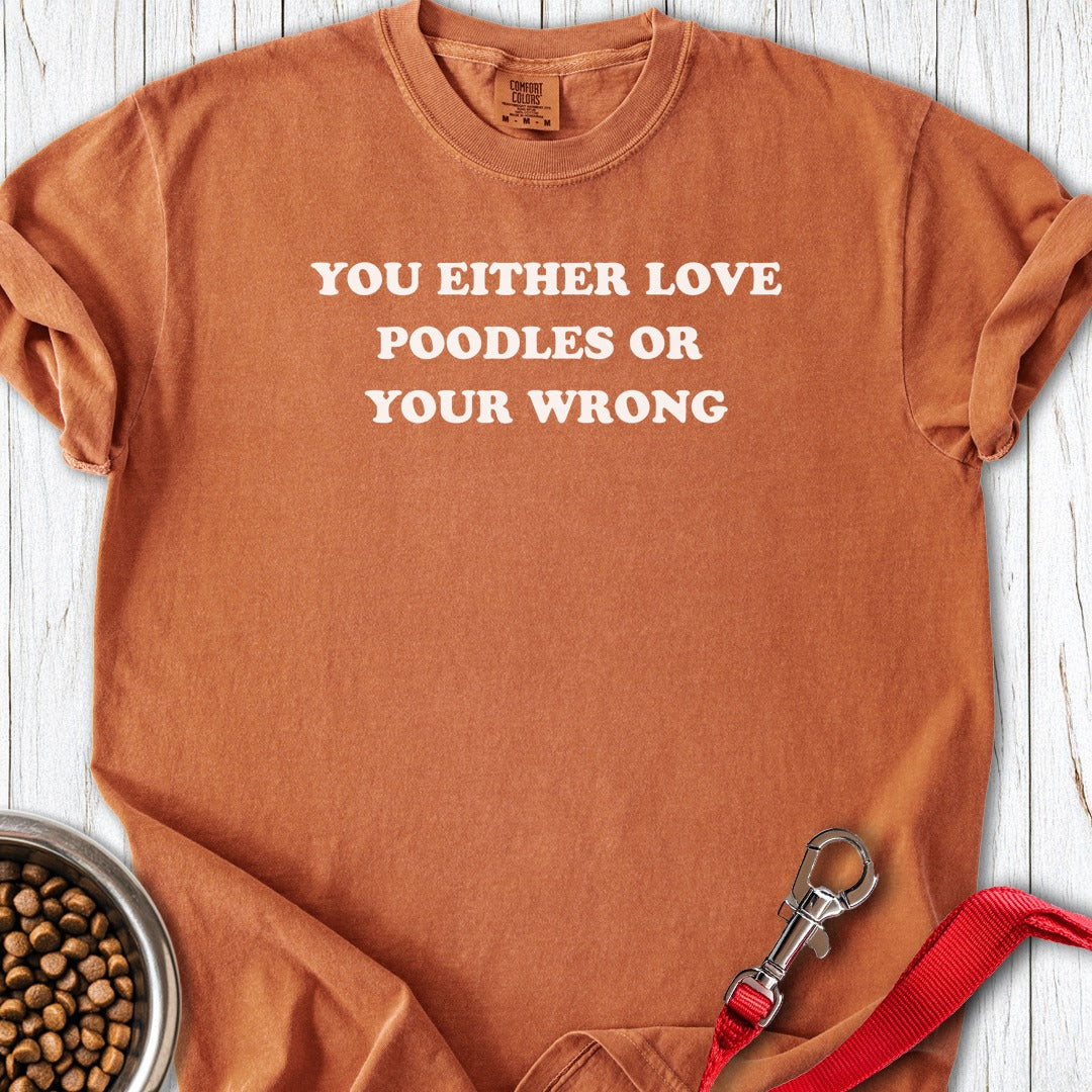 Love Poodles Premium Tee Yam