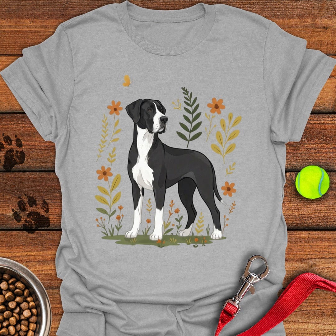 Mantle Great Dane Flowers Sport Grey