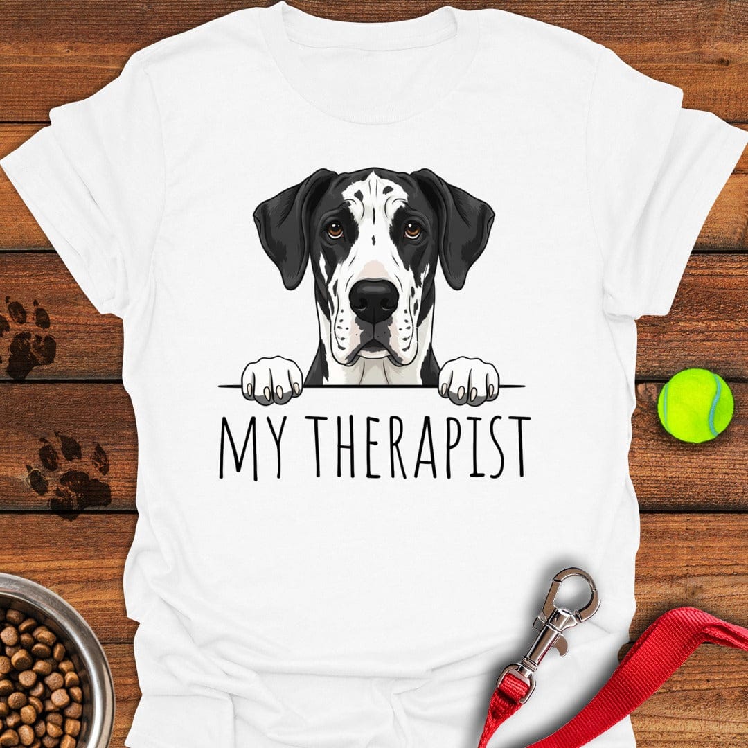 Mantle Great Dane My Therapist White