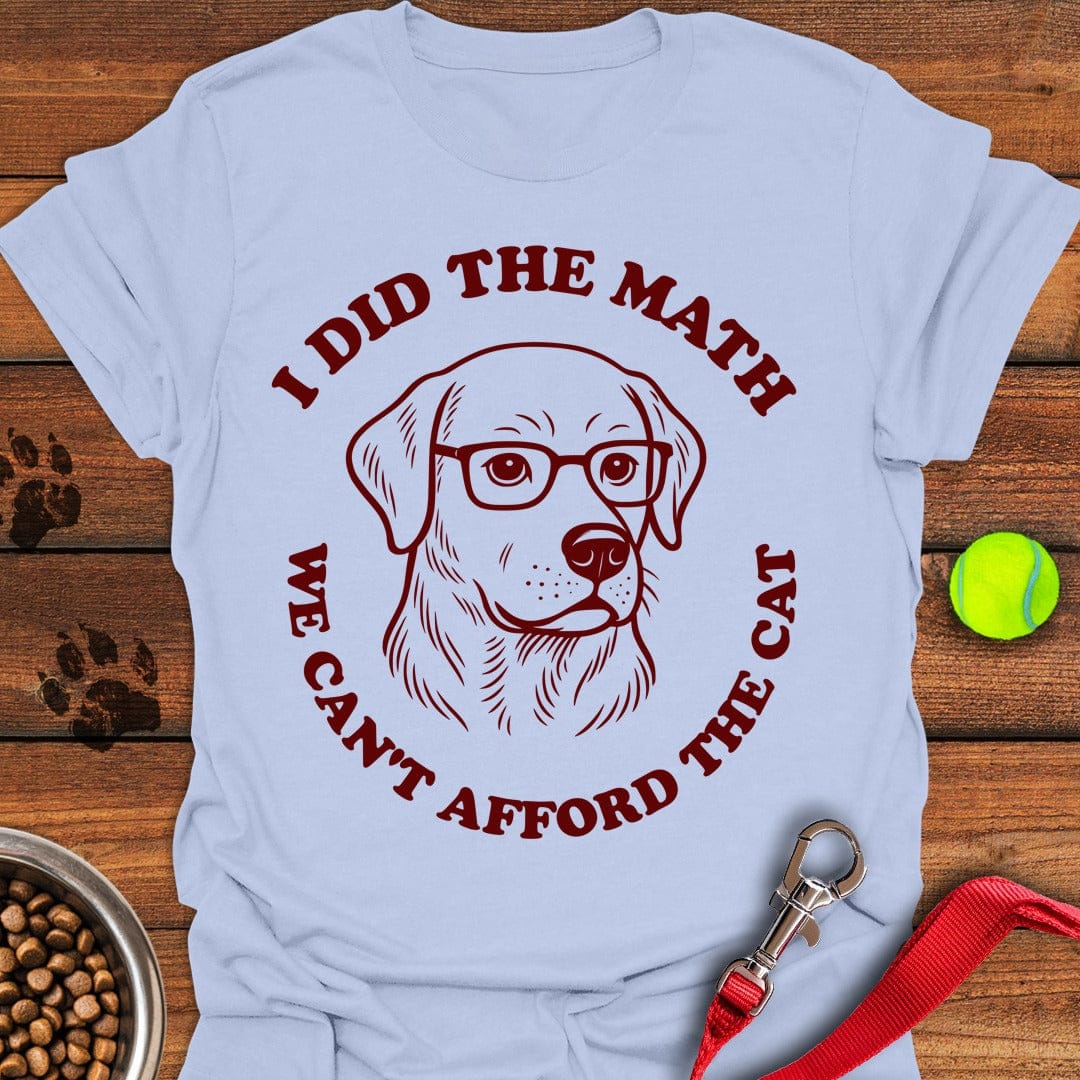 Math Labrador Light Blue