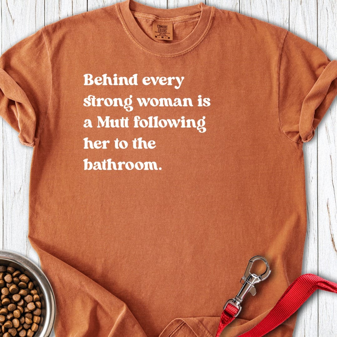 Mutt Strong Woman Premium Tee Yam