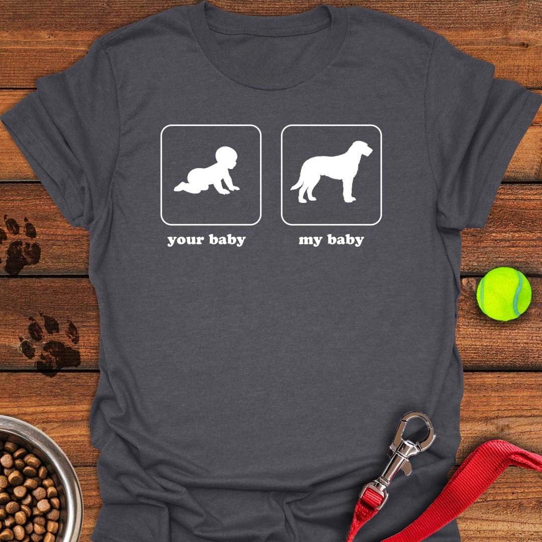 My Baby Irish Wolfhound Dark Heather