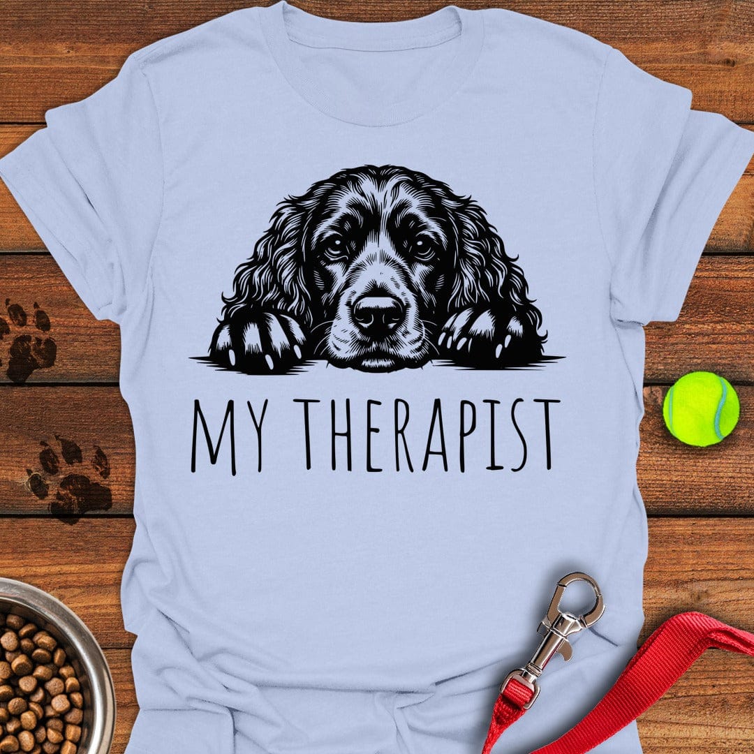 My Therapist Cocker Spaniel Light Blue