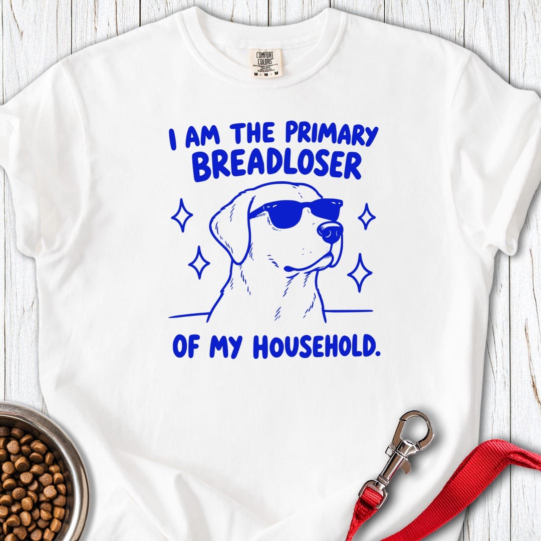 Primary Breadloser Labrador Premium Tee White