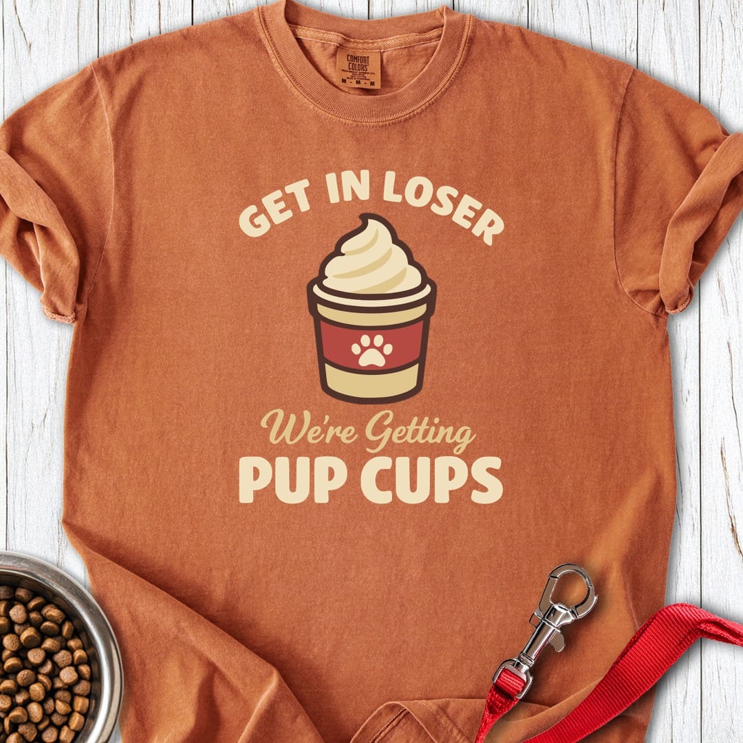 Pup Cups Labrador Premium Tee Yam