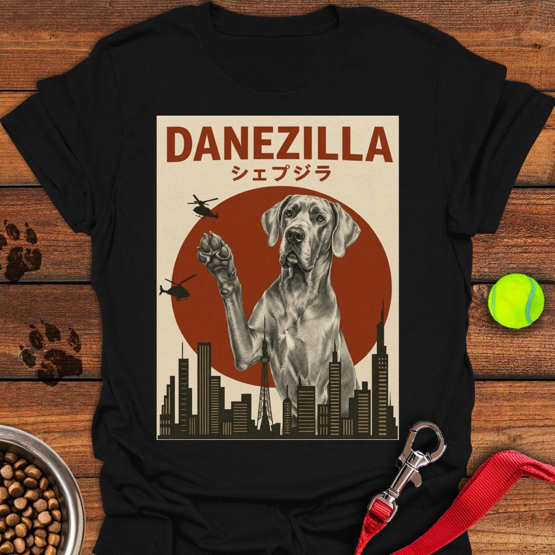 Silver Great Dane Danezilla Black