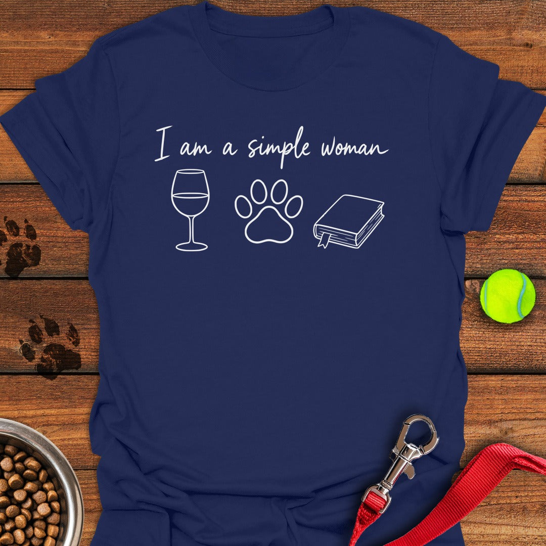 Simple Dog Woman Navy