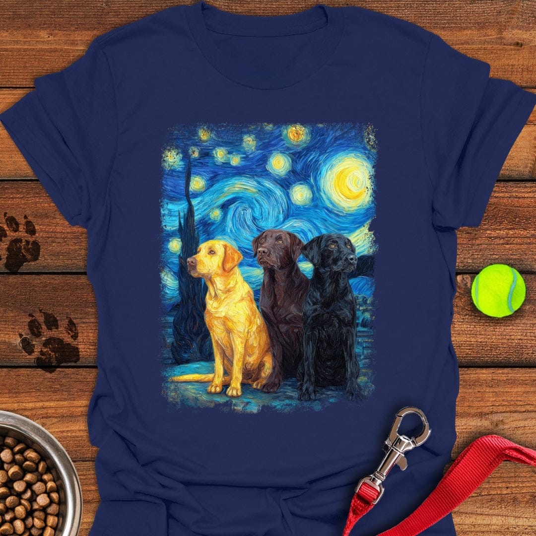 Starry Night Labradors Navy