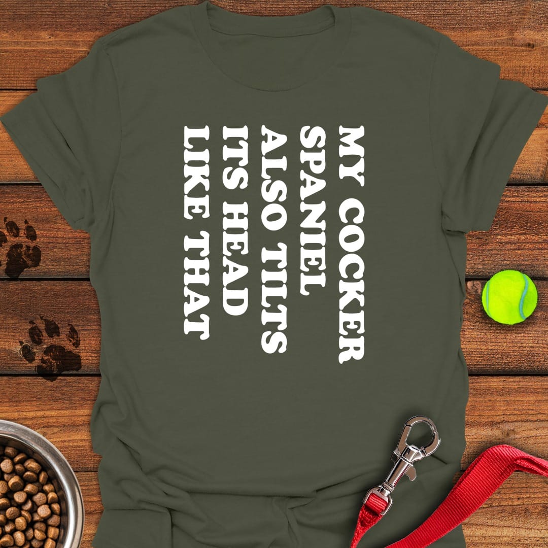 Tilt Cocker Spaniel Military Green