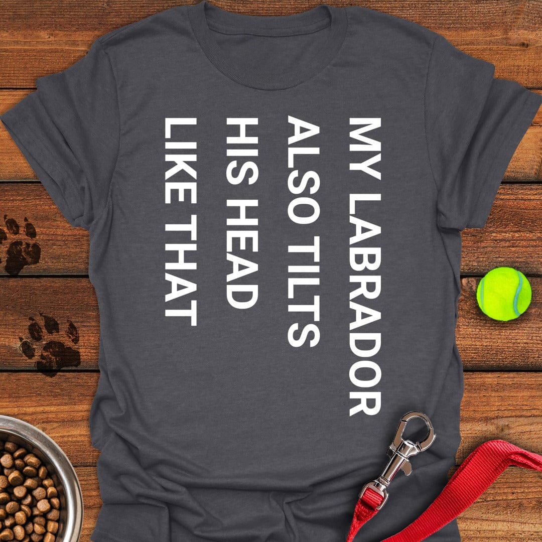Tilt Head Labrador Dark Heather