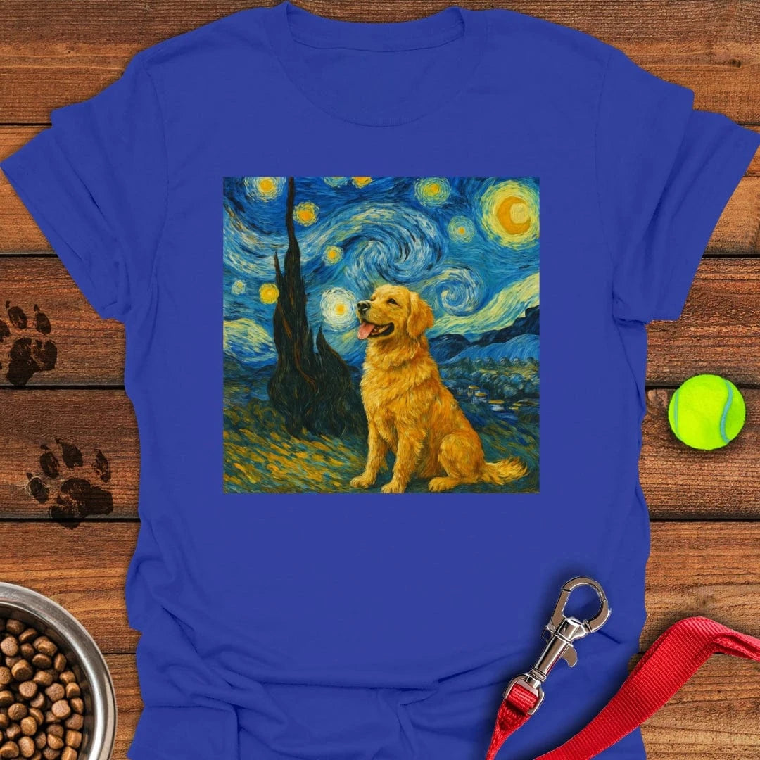 Golden Retriever Van Gogh T-Shirt
