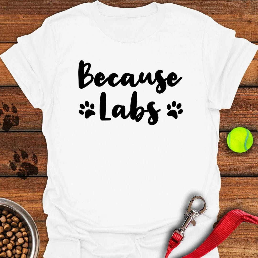 Because Labs T-Shirt White