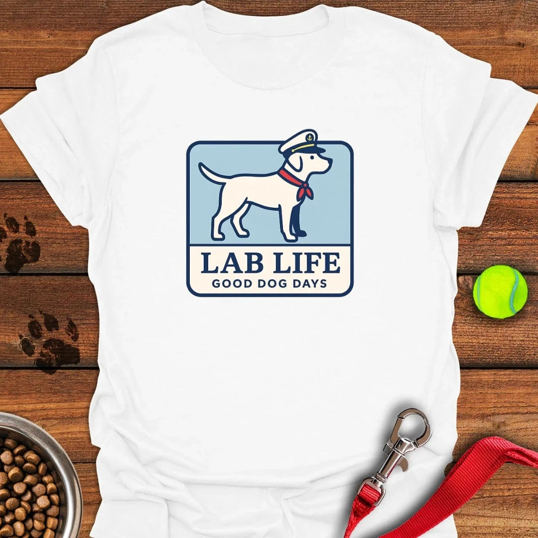 Lab Life Nautical T-Shirt White