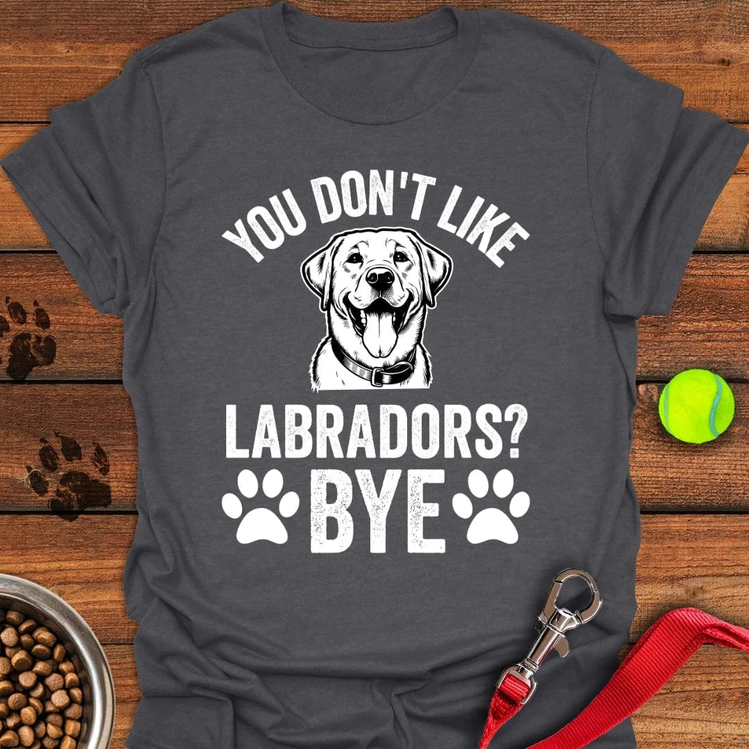 Sarcastic Labradors T-Shirt Dark Heather