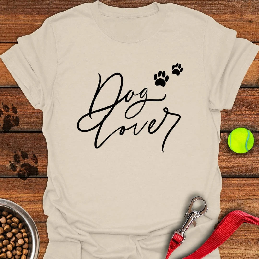 Dog Lover T-Shirt Natural