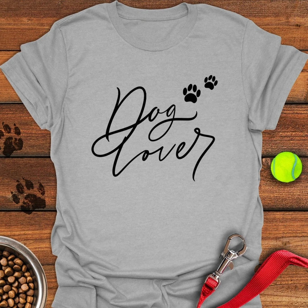 Dog Lover T-Shirt Sport Grey