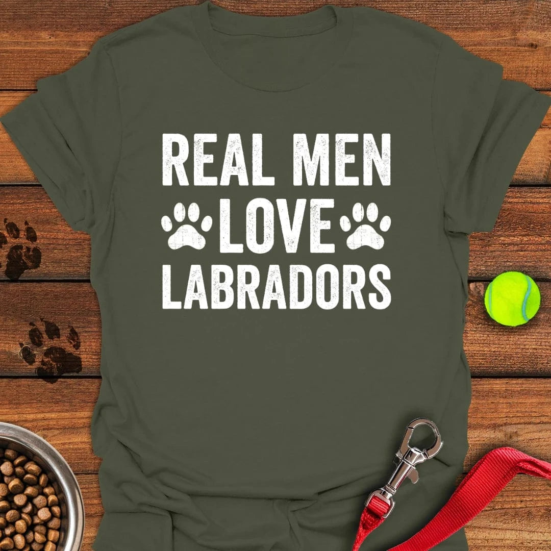 Real Men Love Labradors T-Shirt