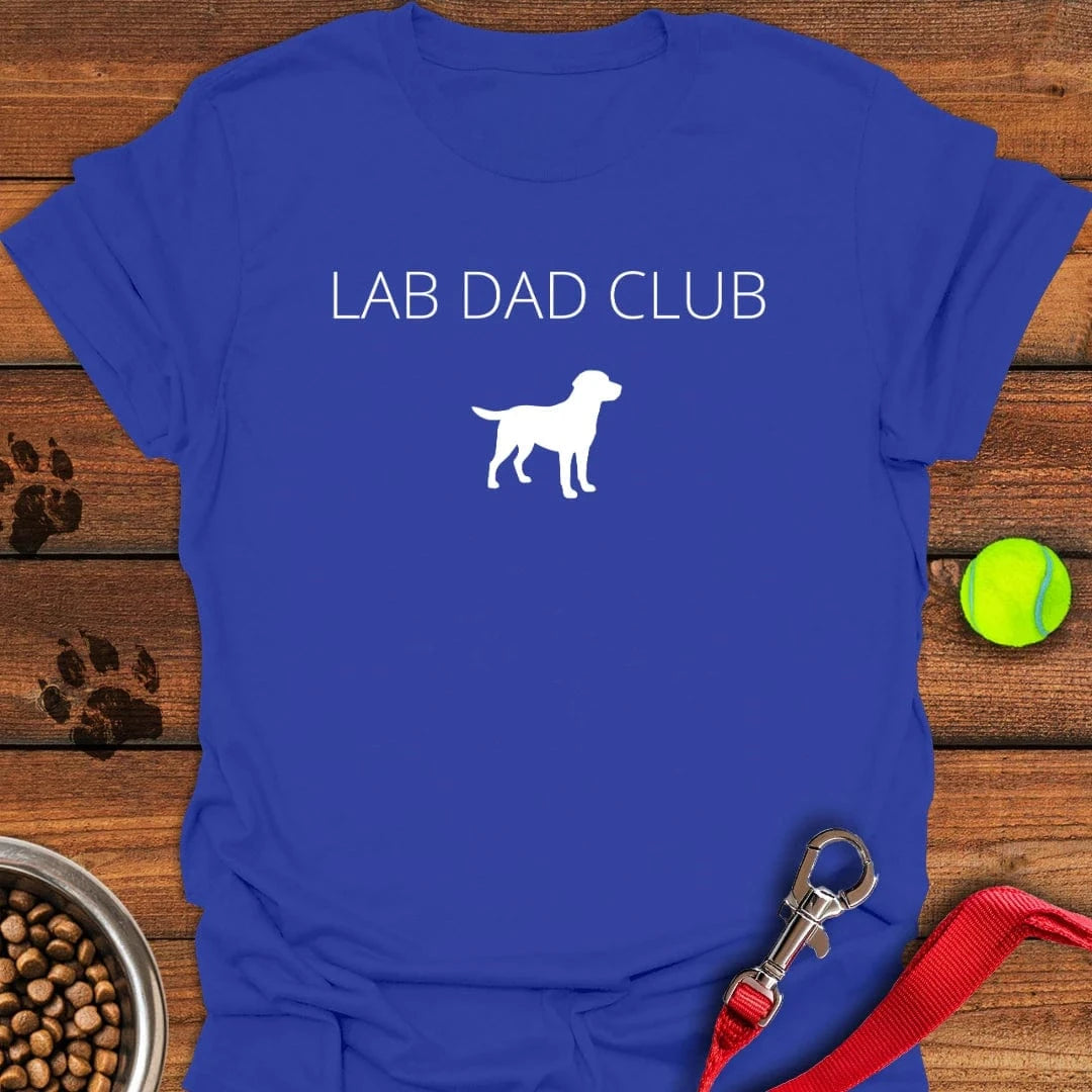 Lab Dad Club T-Shirt Royal