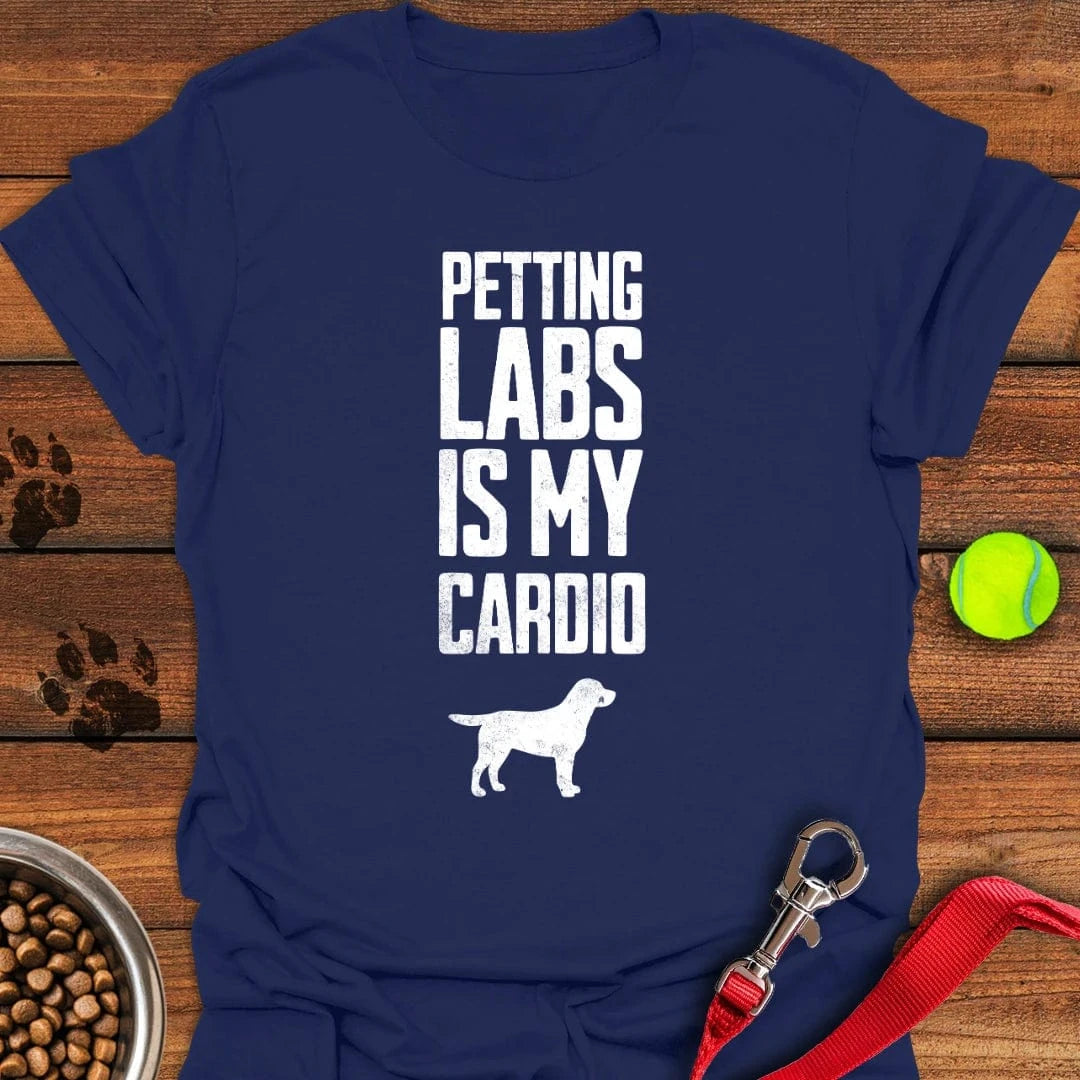 Petting Labs is My Cardio T-Shirt Navy