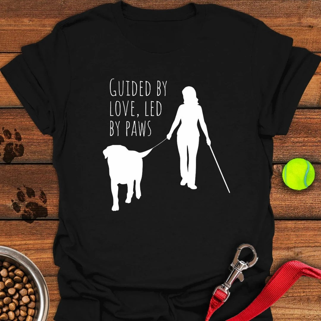 Guide Labrador Dog T-Shirt Black