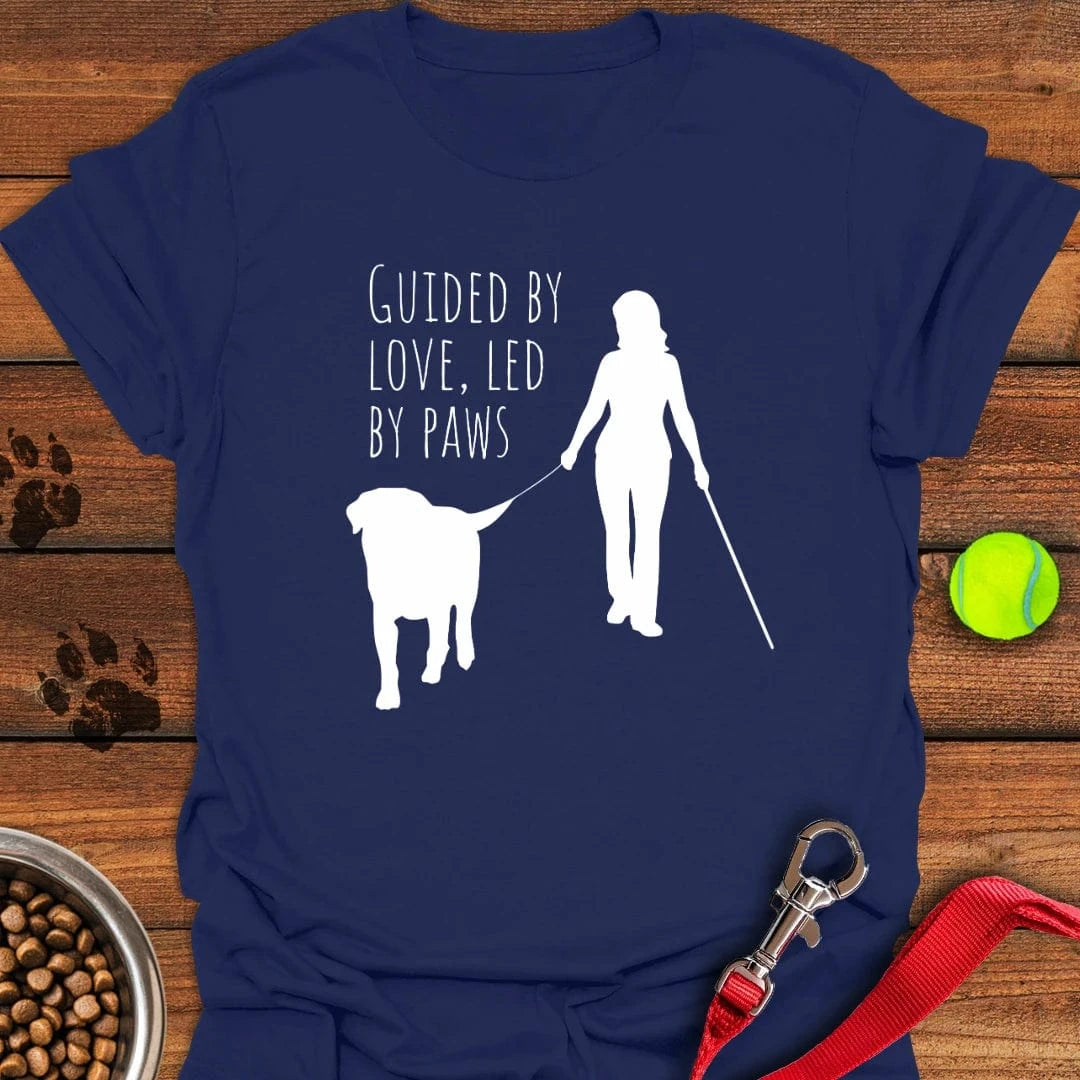 Guide Labrador Dog T-Shirt Navy