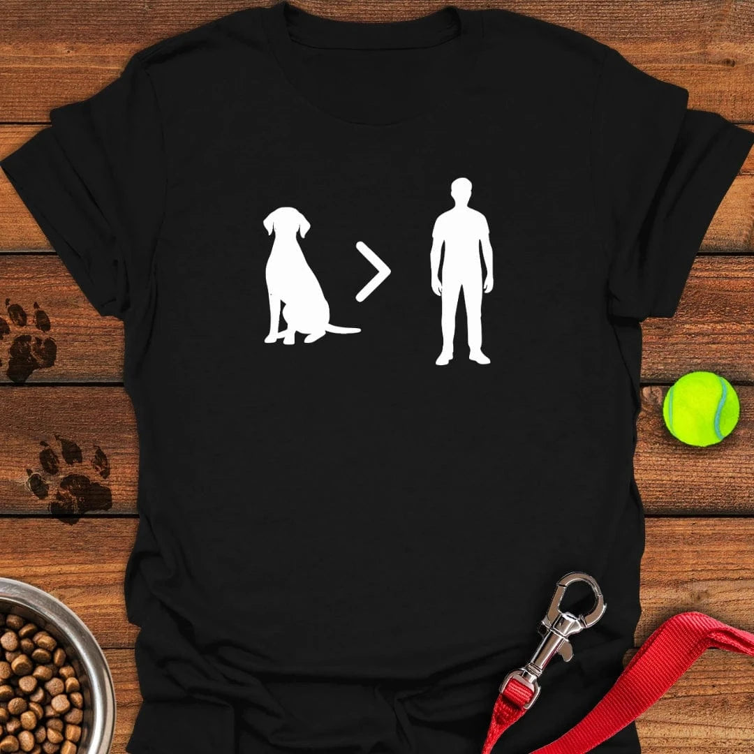Labs Over People T-Shirt Black