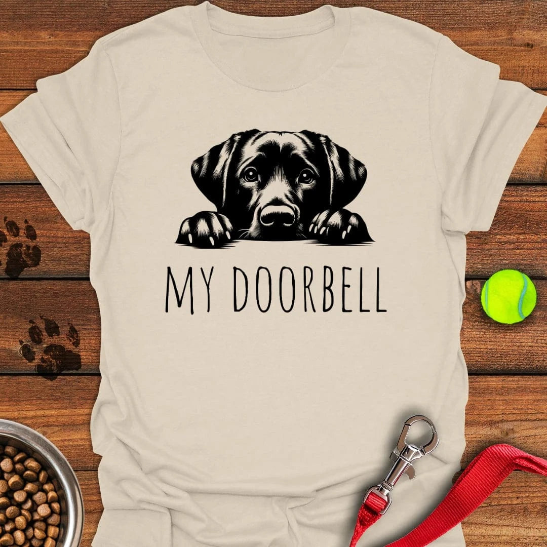 My Doorbell Labrador T-Shirt Natural