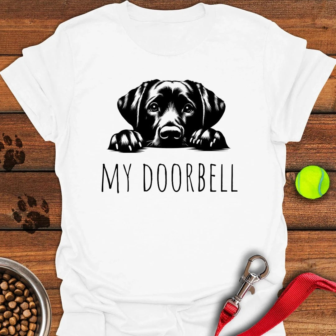 My Doorbell Labrador T-Shirt White