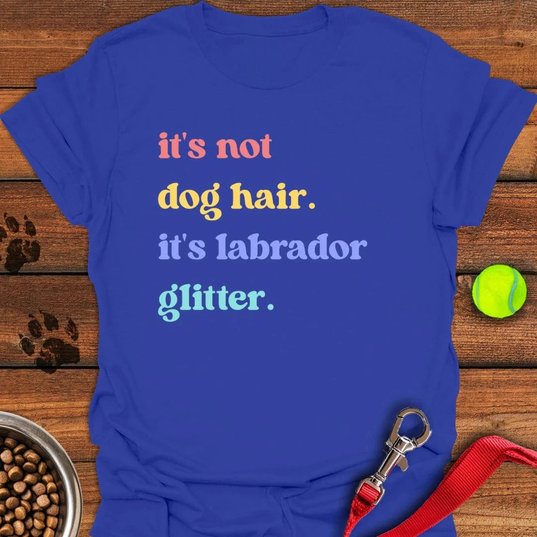 Labrador Glitter T-Shirt Royal