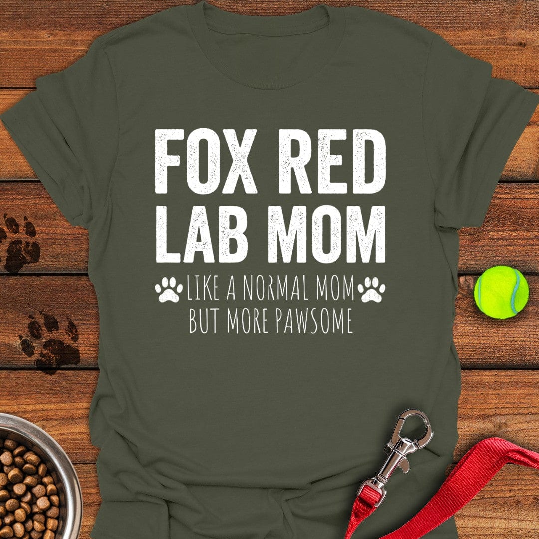 Fox Red Labrador Mom T-Shirt