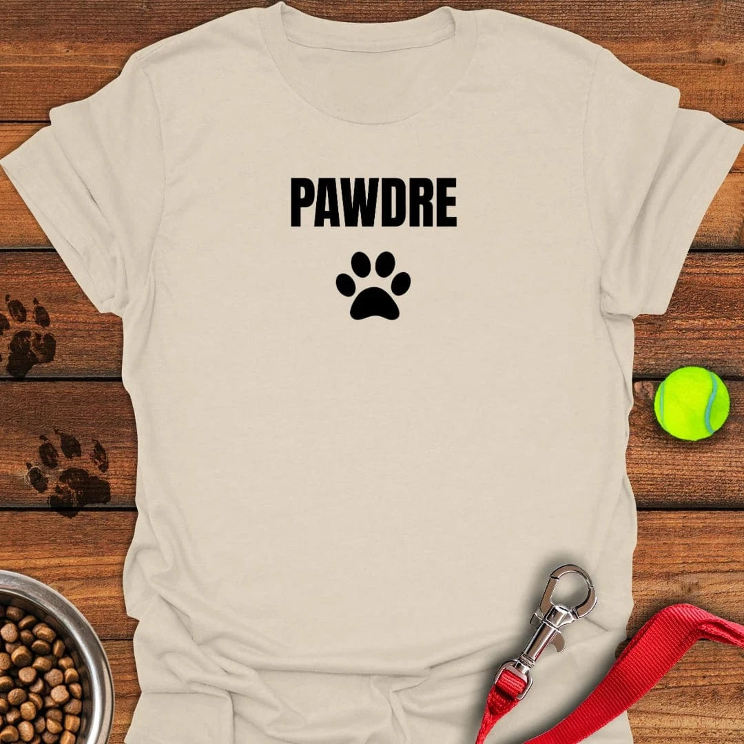 Pawdre Dog Father T-Shirt Natural