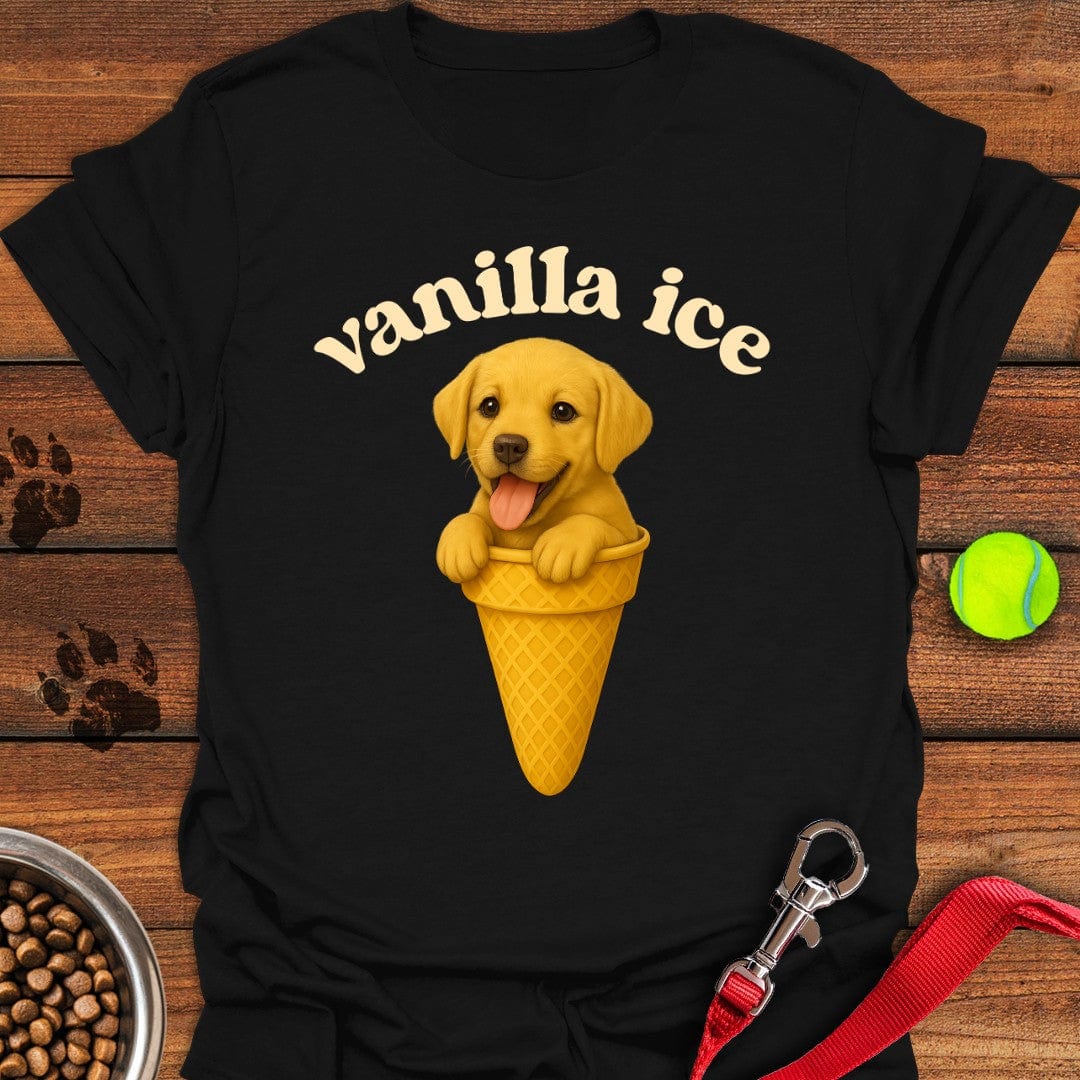 Vanilla Ice Labrador T-Shirt Black
