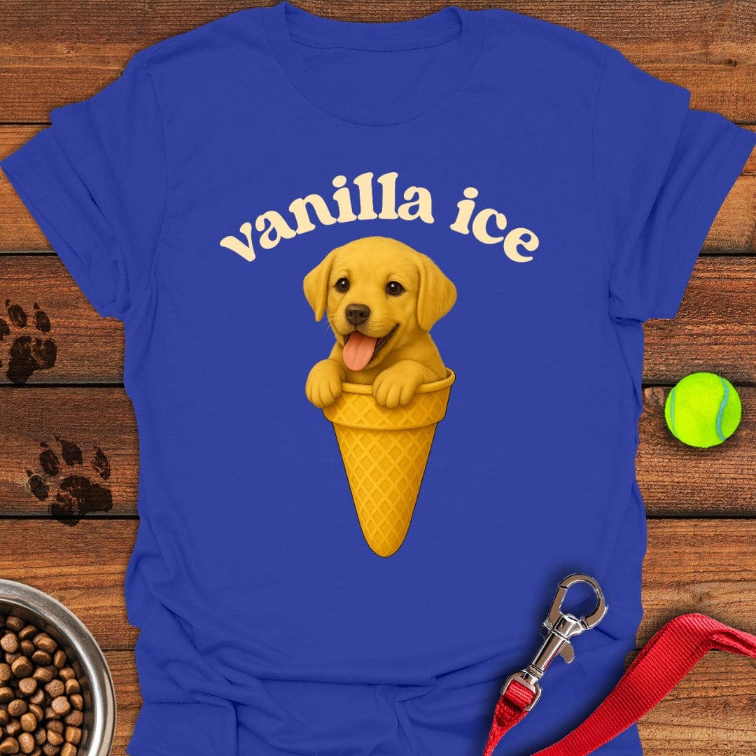 Vanilla Ice Labrador T-Shirt Royal