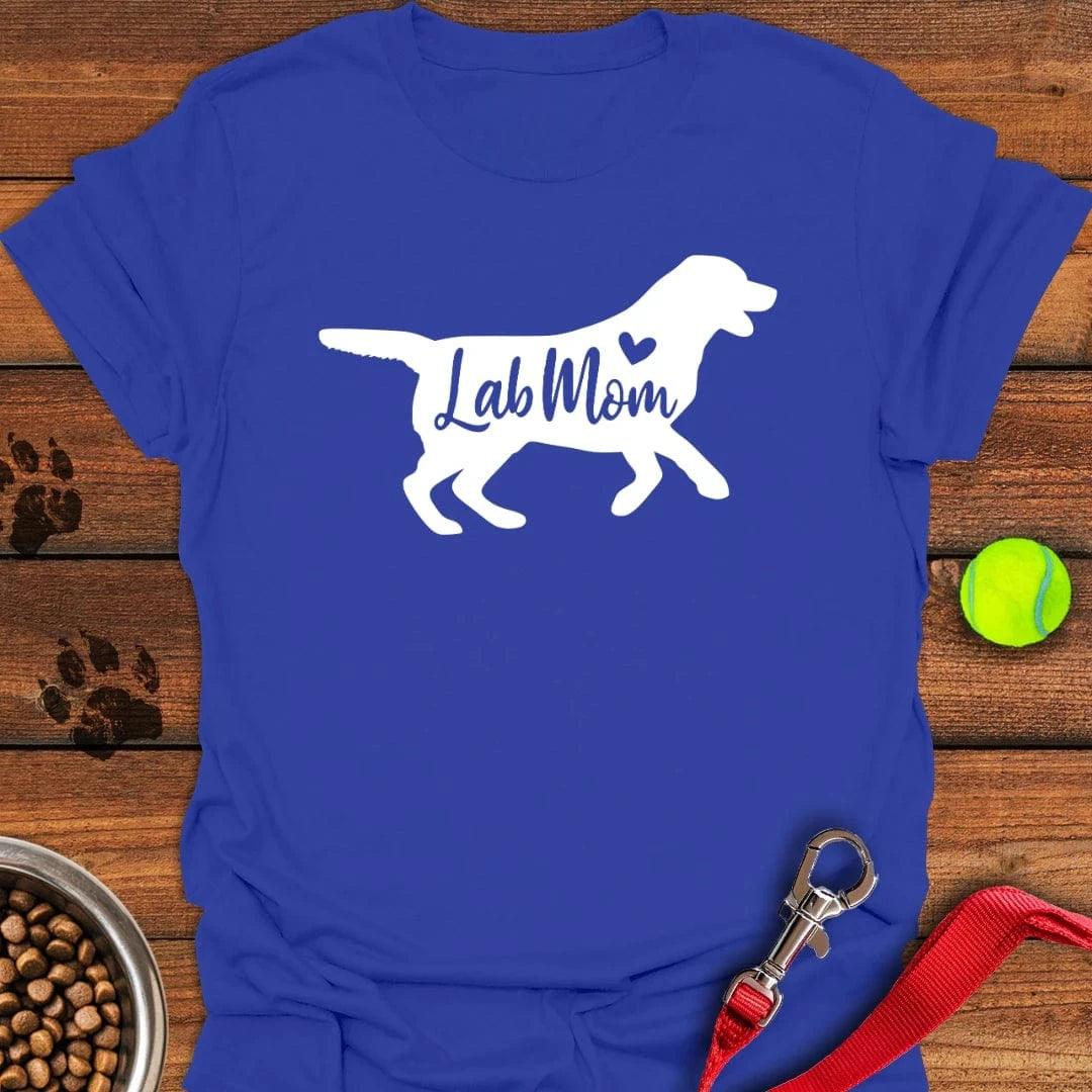 Lab Mom T-Shirt Royal