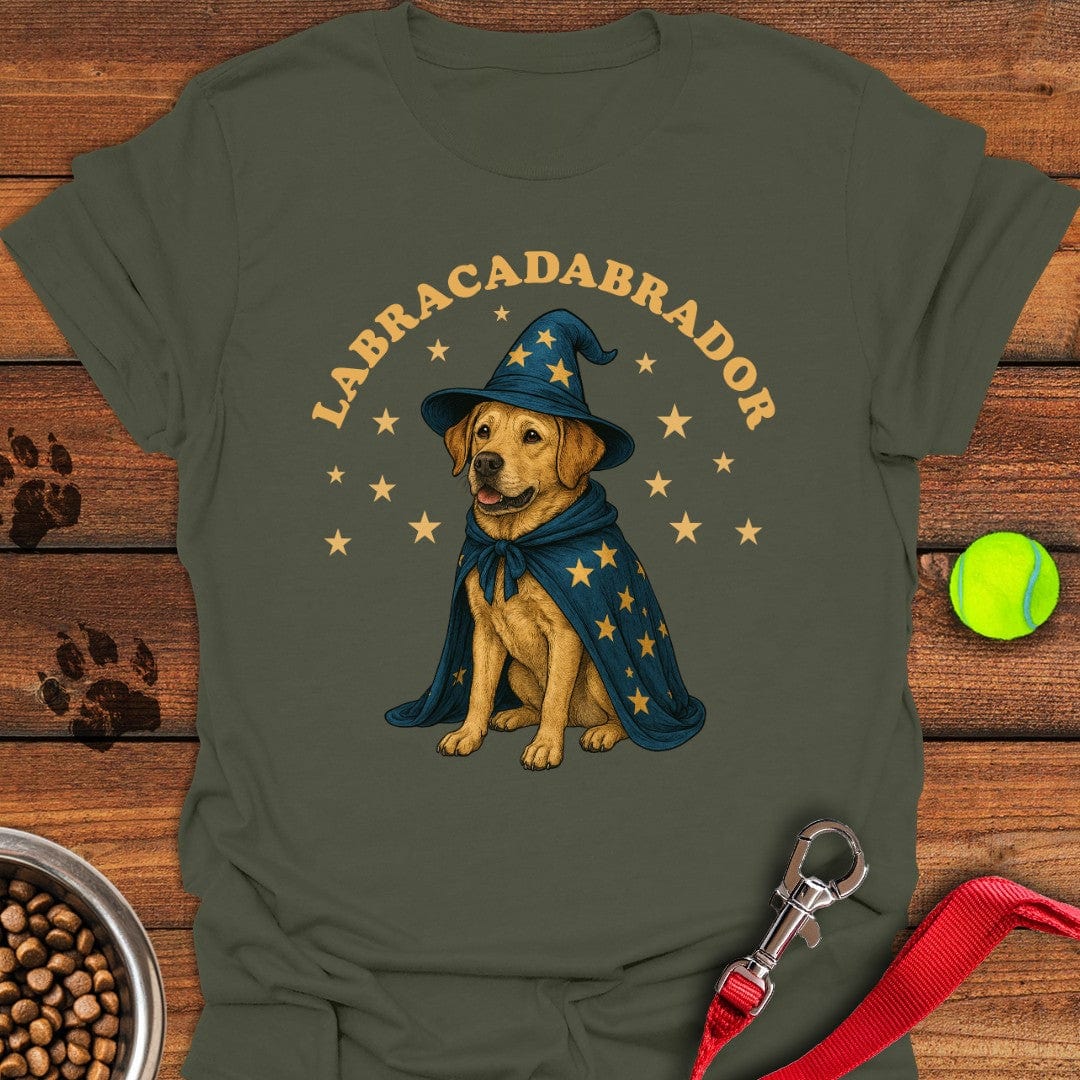 Labracadabrador T-Shirt Military Green