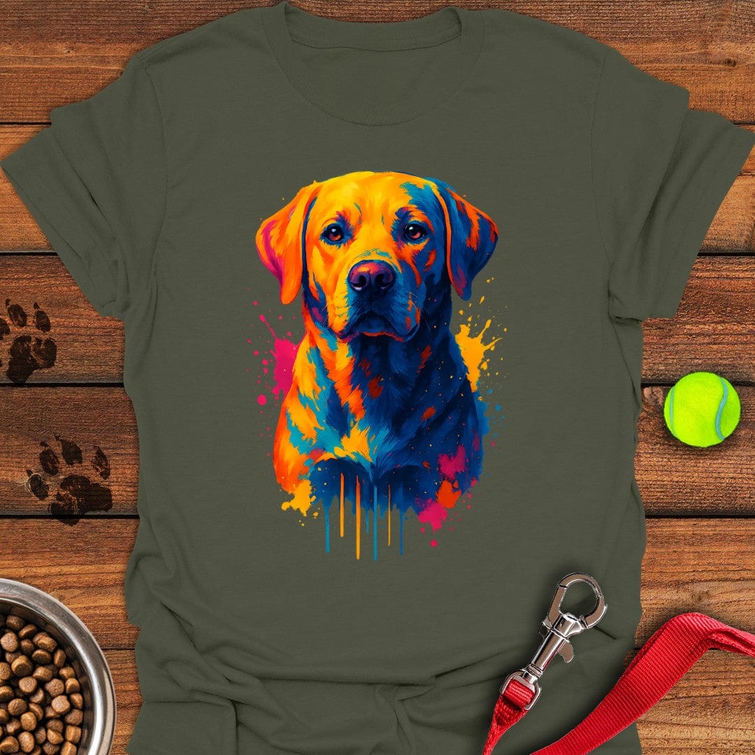 Labrador Painting Graphic T-Shirt
