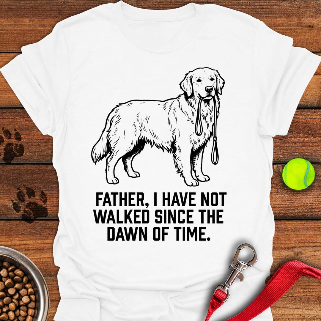 Walking Goldie Father White