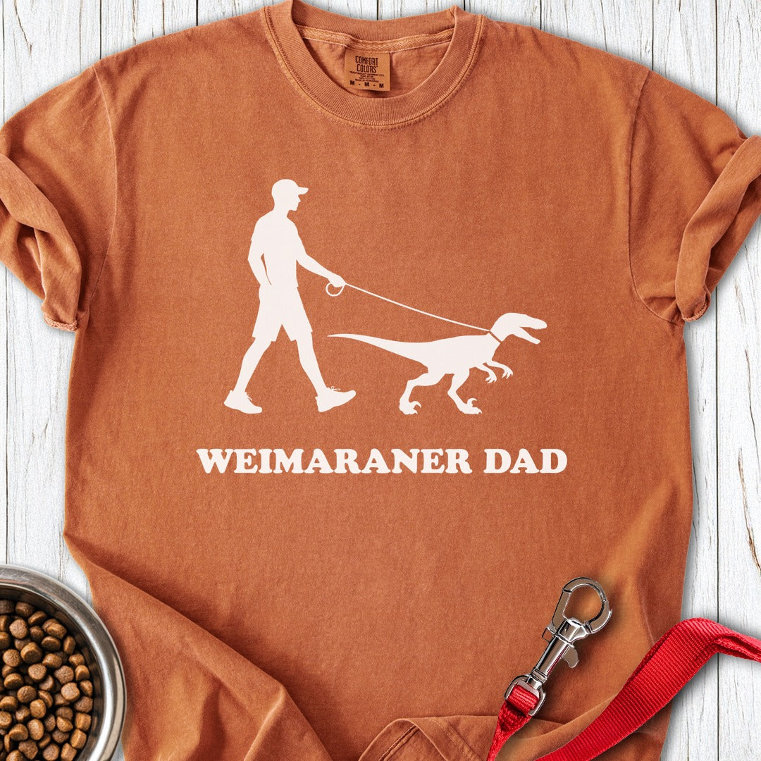 Weimaraner Dad Premium Tee Yam