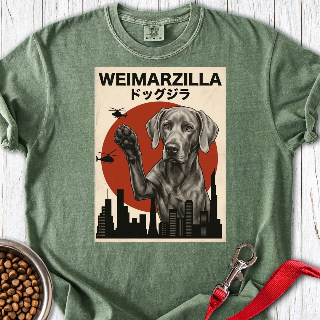 Weimarzilla Premium Tee Moss