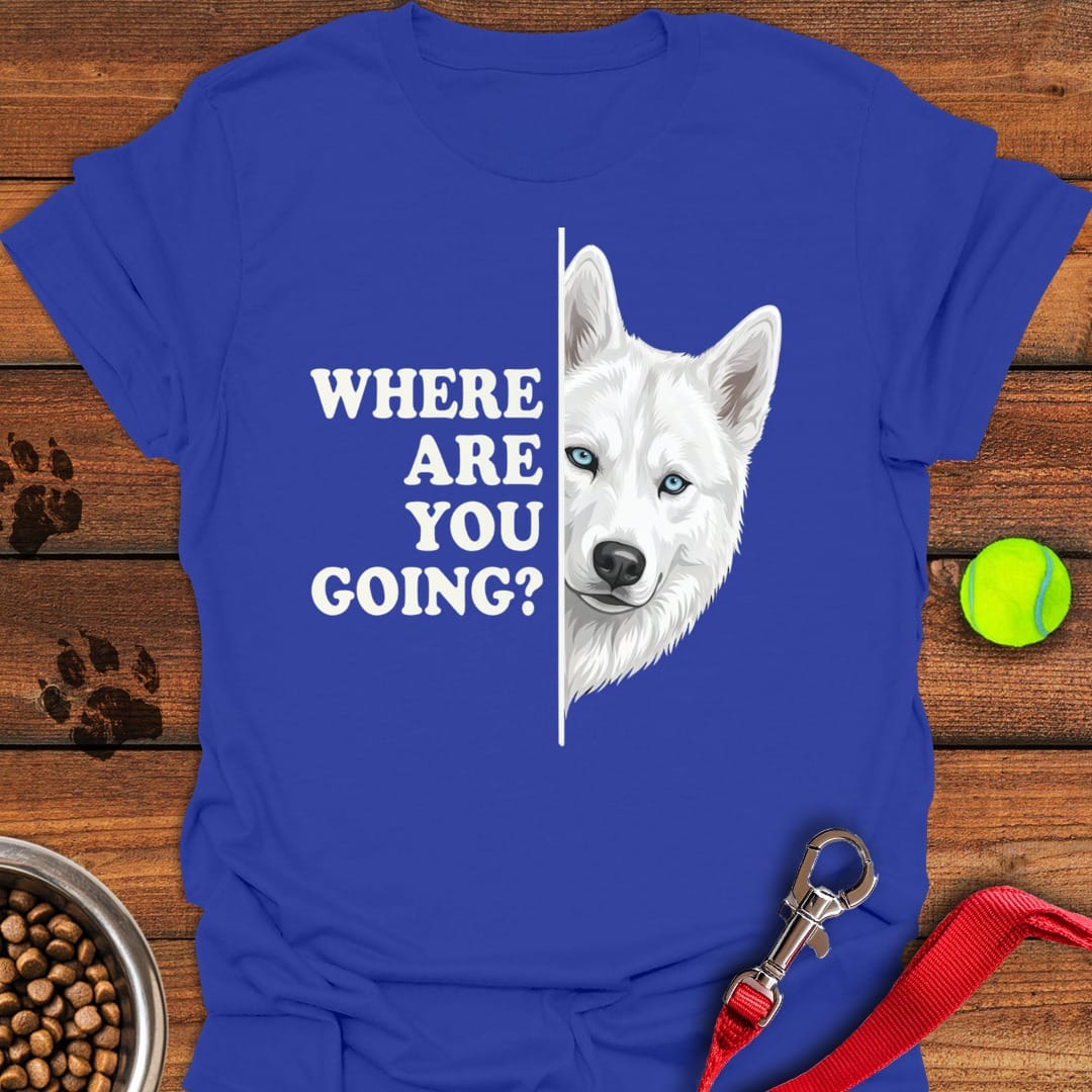 White Husky Alert Royal