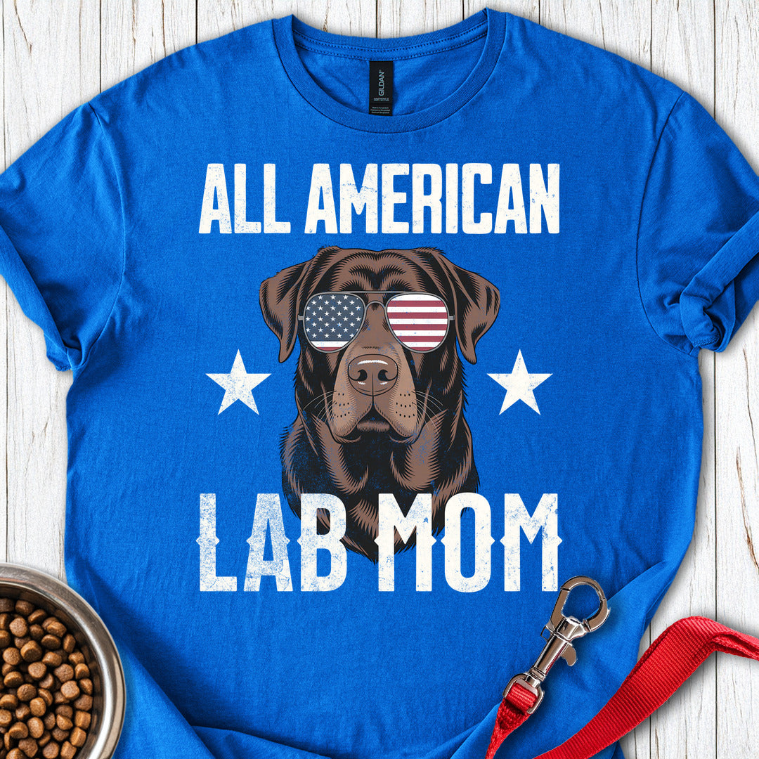 All American Chocolate Lab Mom Royal