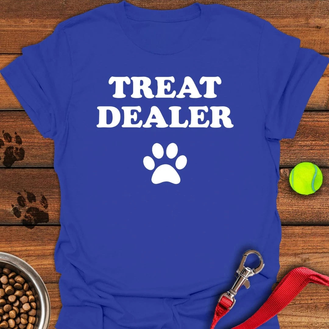 Dog Treat Dealer T-Shirt Royal