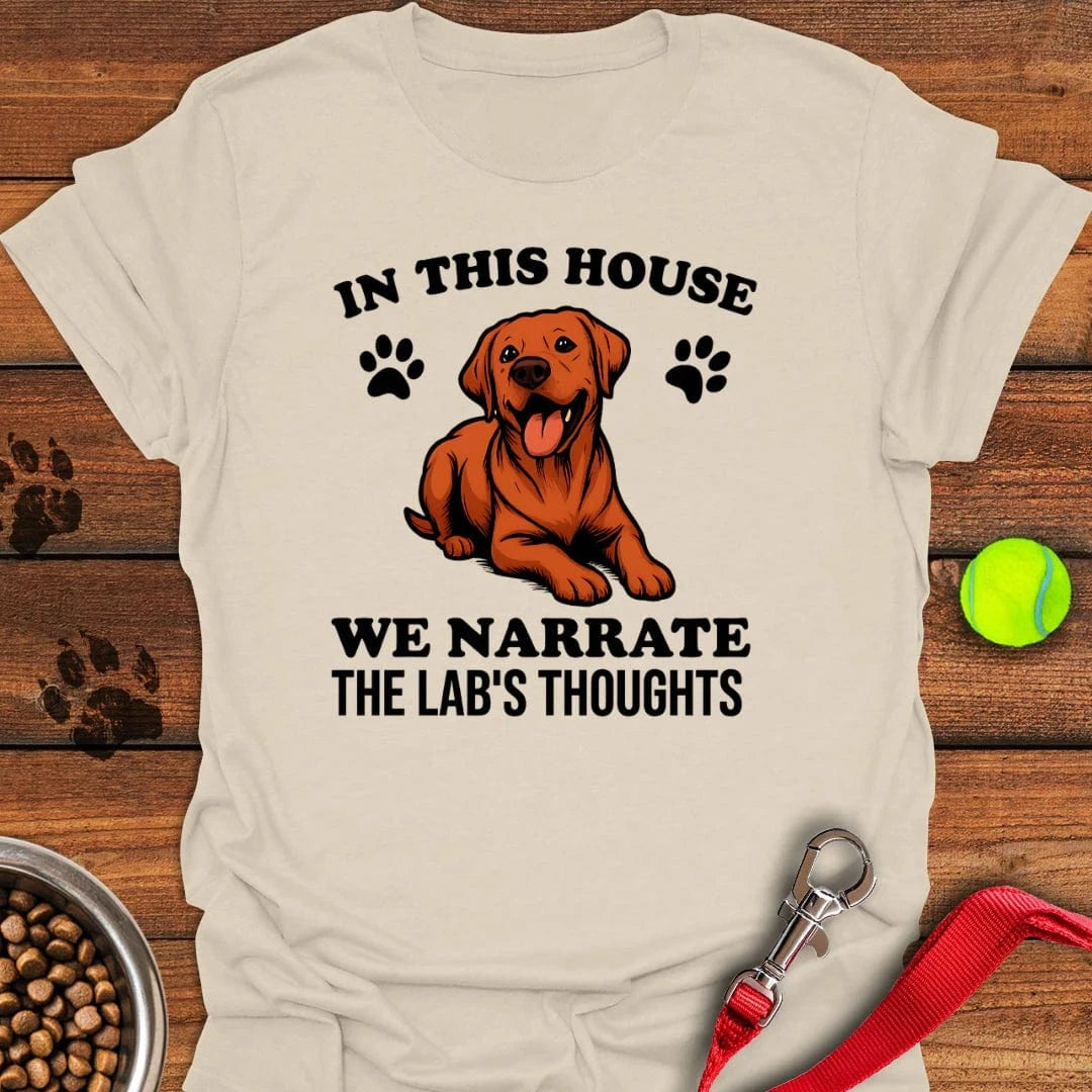 Fox Red Labrador Narrate T-Shirt Natural