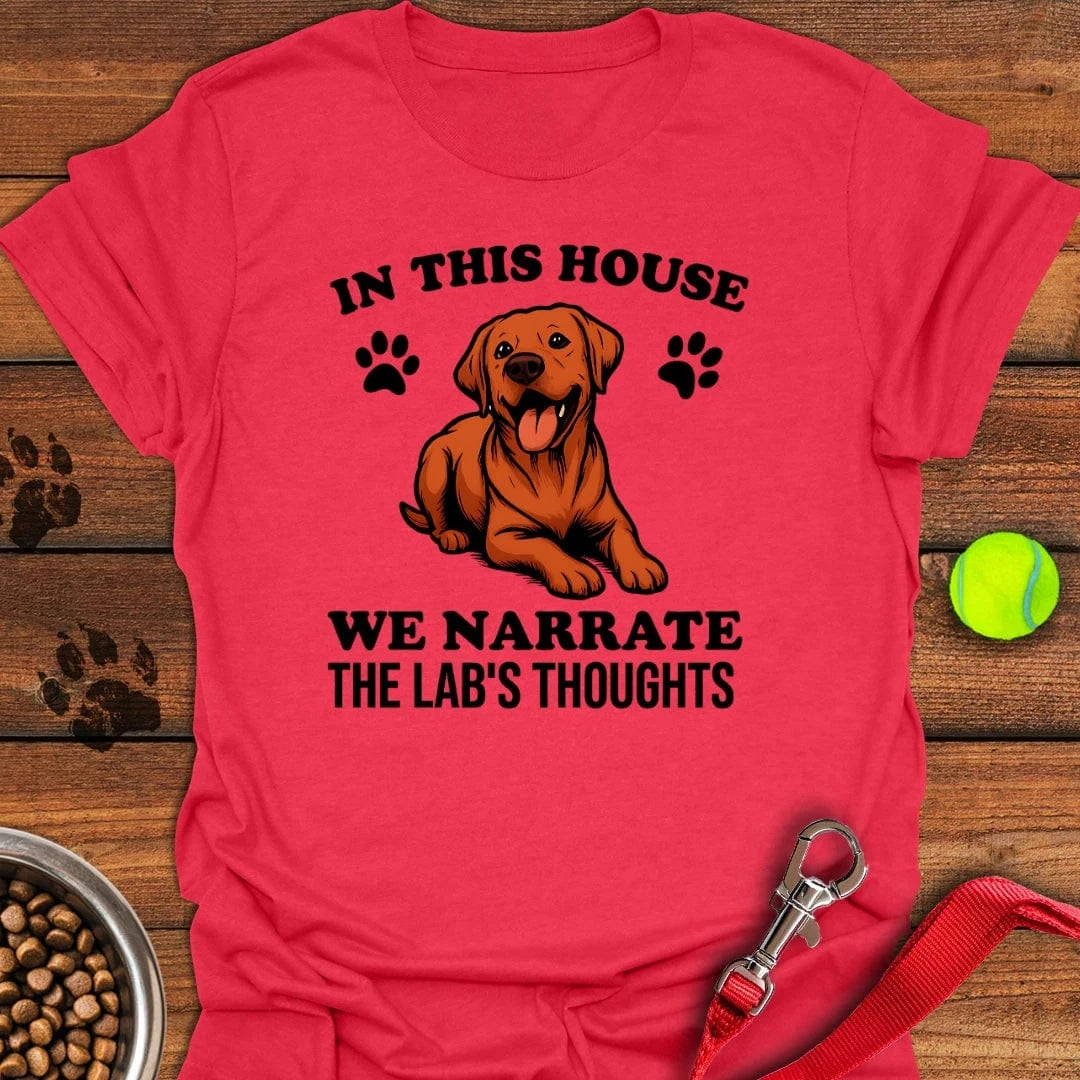 Fox Red Labrador Narrate T-Shirt Heather Red