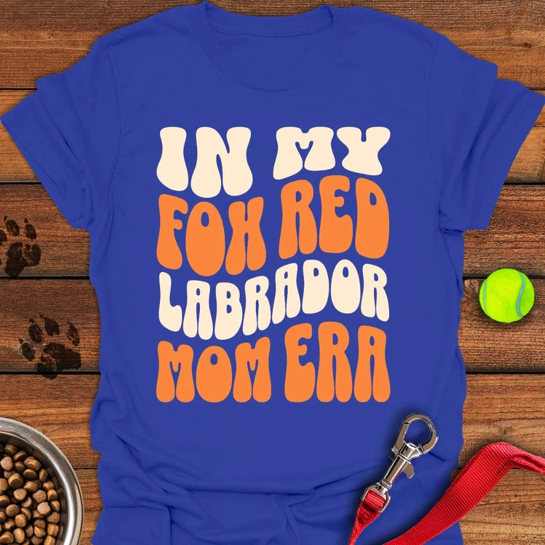 In My Fox Red Labrador Mom Era T-Shirt Royal