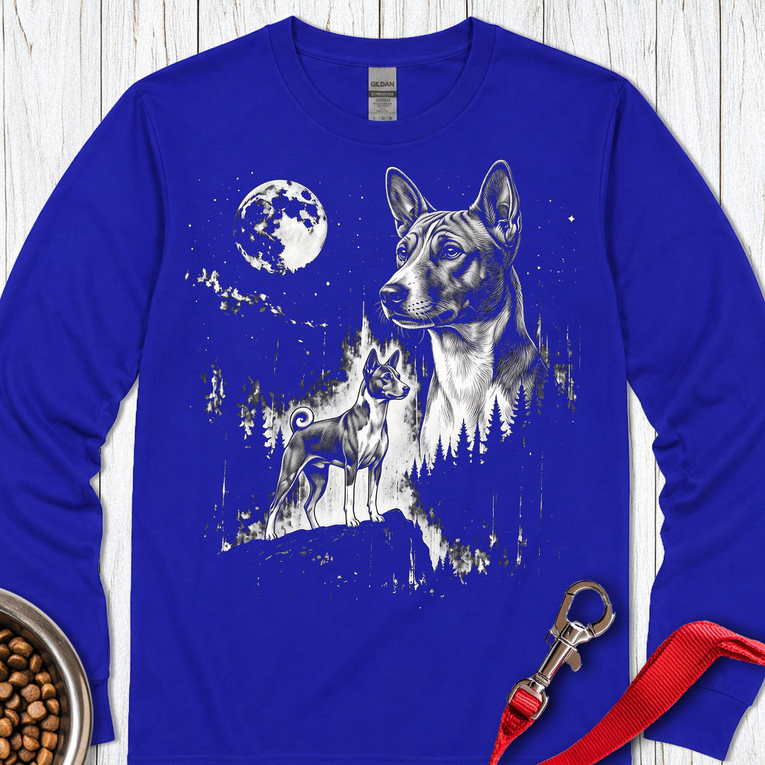 Basenji Moonlight Long Sleeve β Royal
